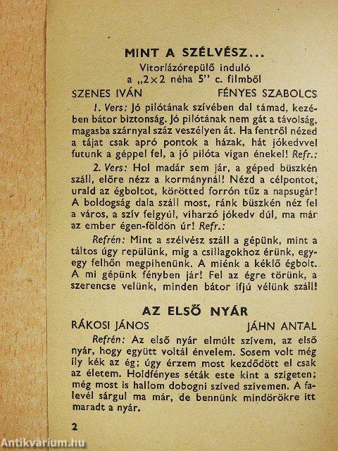 Válogatott dalszövegek 9.