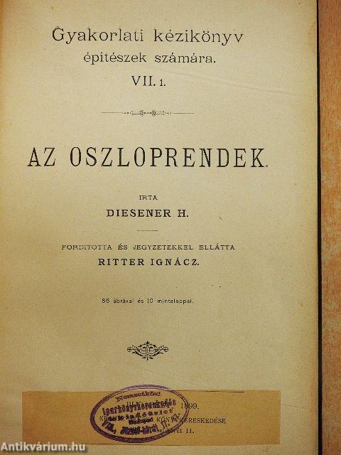 Az oszloprendek
