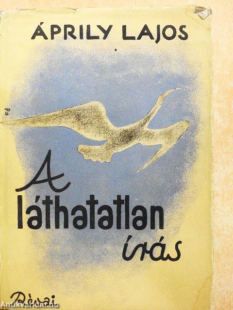 A láthatatlan írás