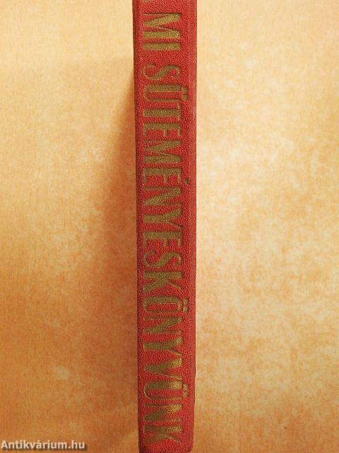 A mi süteményeskönyvünk