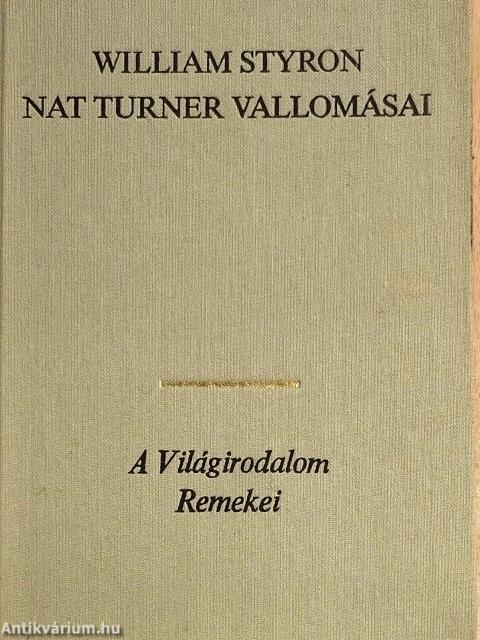 Nat Turner vallomásai