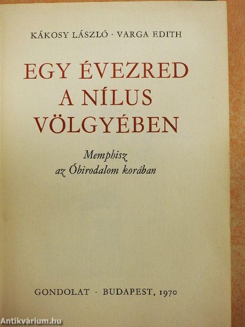 Egy évezred a Nílus völgyében