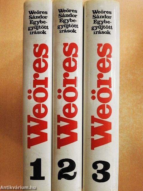 Egybegyűjtött írások 1-3.