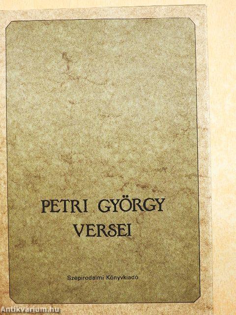 Petri György versei