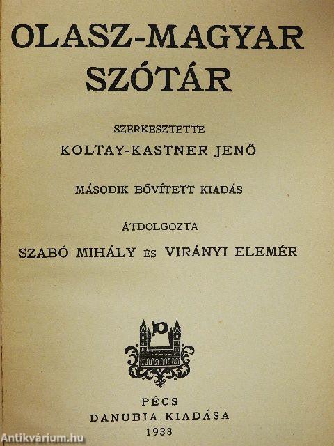 Olasz-magyar szótár