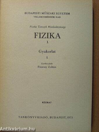 Fizika I.