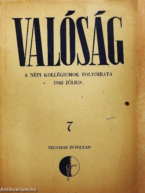 Valóság 1948. július