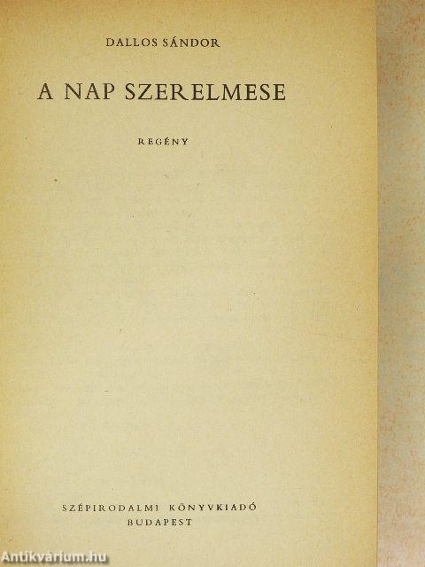 A nap szerelmese