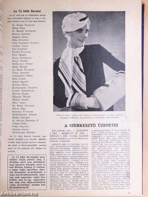 Uj Idők 1934. július-december (fél évfolyam)