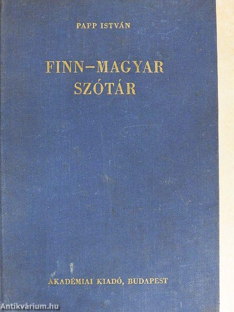 Finn-magyar szótár