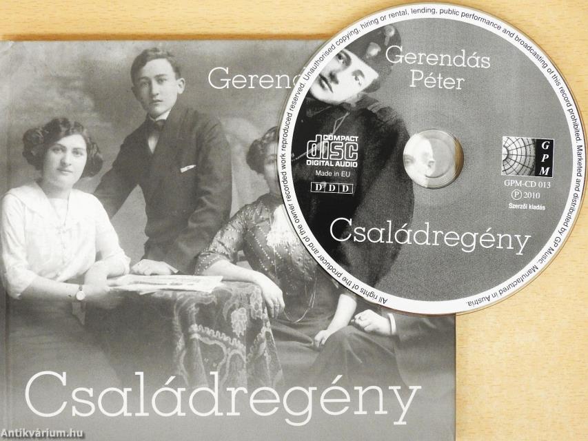 Családregény - CD-vel (dedikált példány)