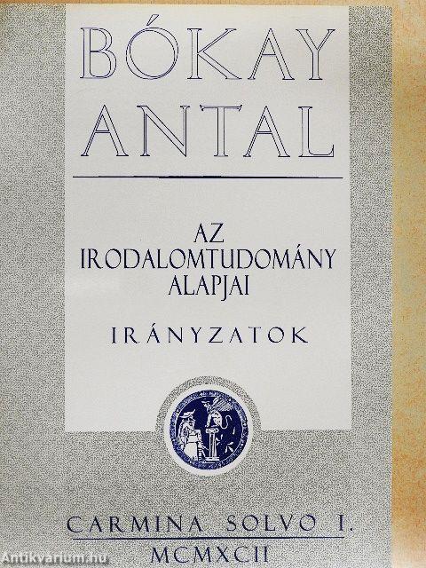 Az irodalomtudomány alapjai