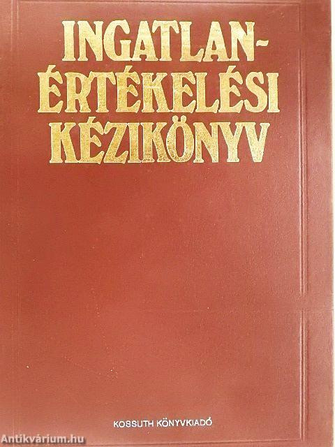 Ingatlanértékelési kézikönyv