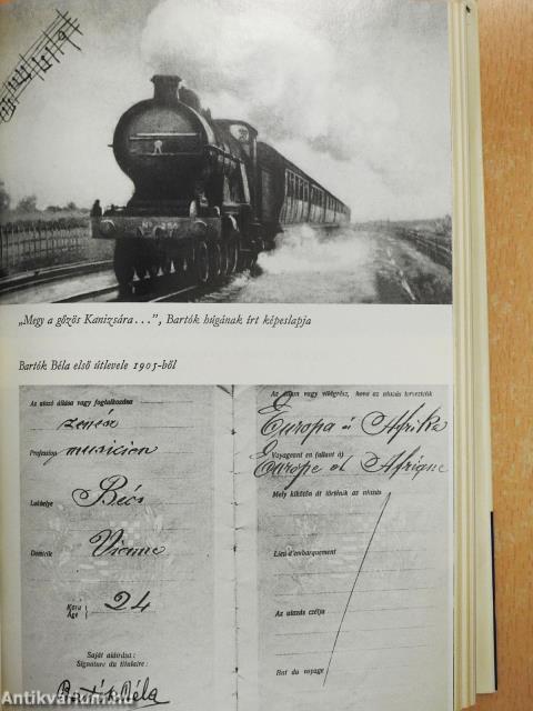 Bartók Béla műhelyében (dedikált példány)