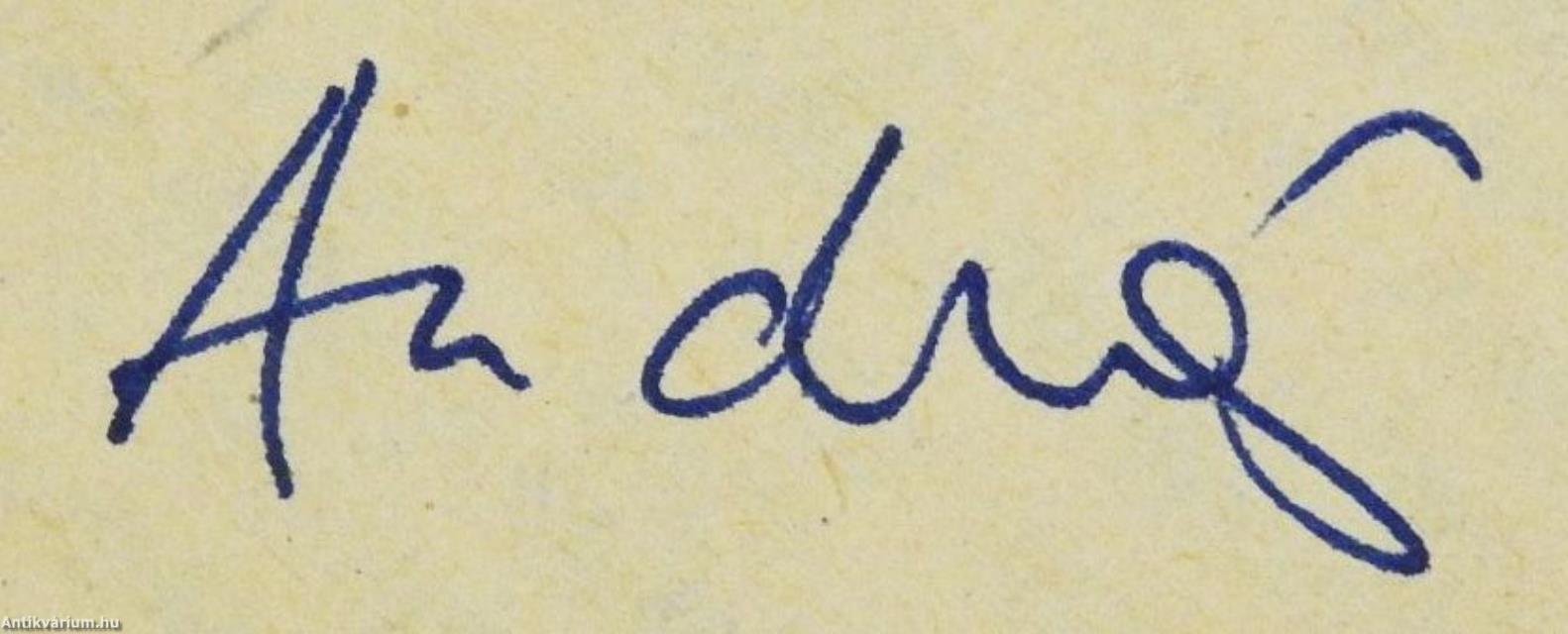 A harmadik (dedikált példány)