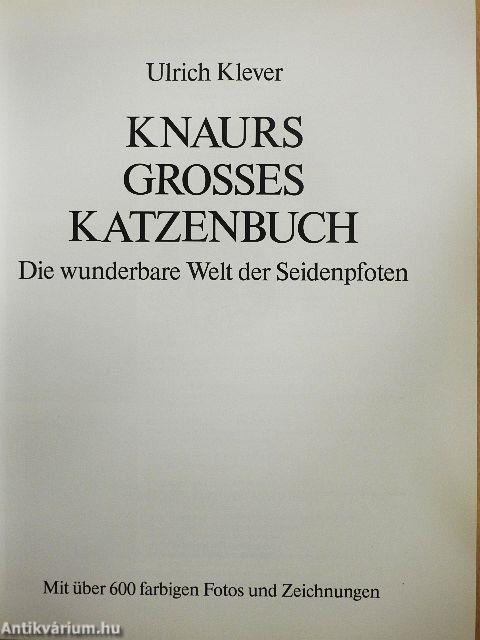 Knaurs Grosses Katzenbuch