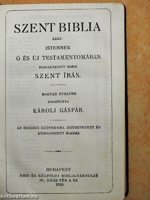 Szent Biblia