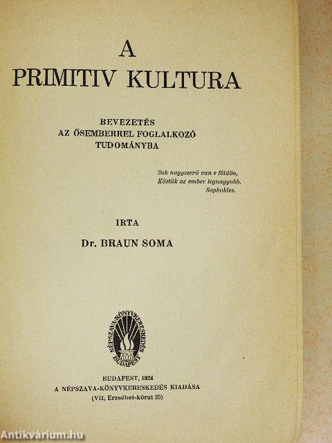 A primitiv kultura