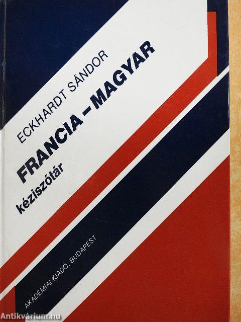 Francia-magyar kéziszótár