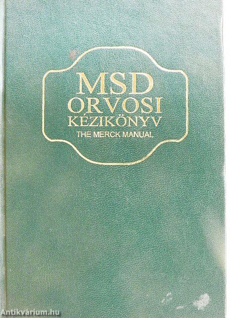 MSD Orvosi Kézikönyv