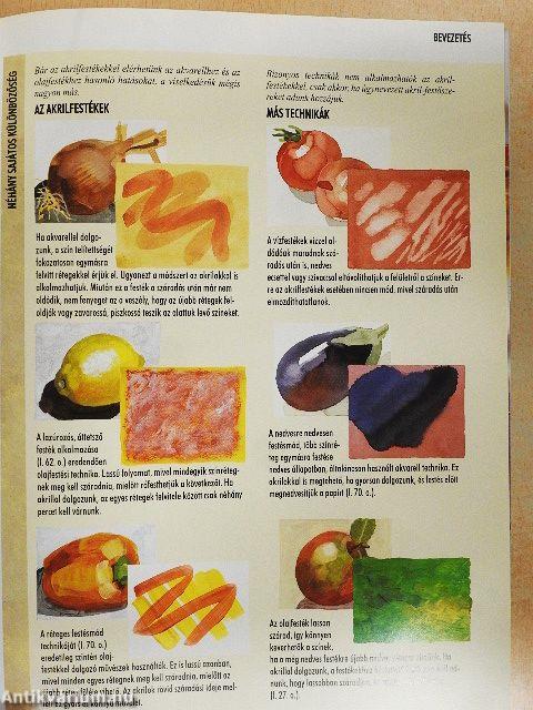 A művészi akrilfestés iskolája