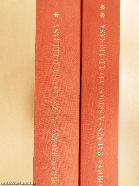 A Székelyföld leírása I-VI.