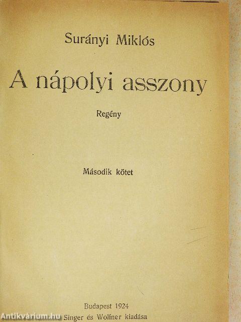 A nápolyi asszony I-II.