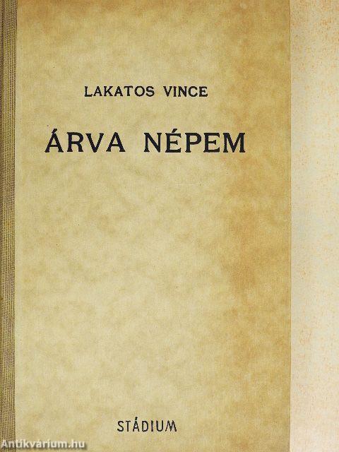 Árva népem