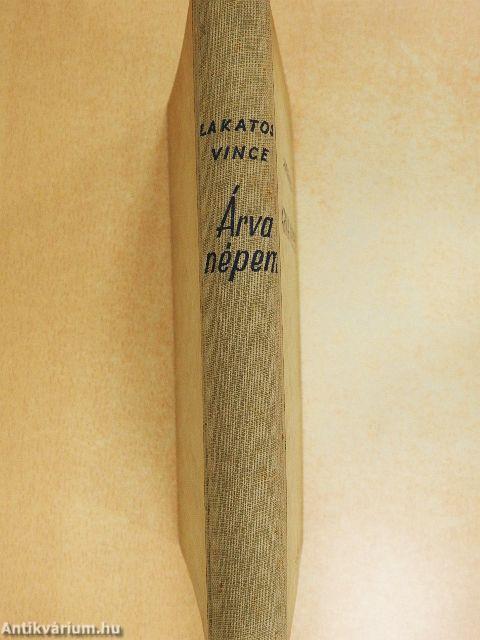 Árva népem