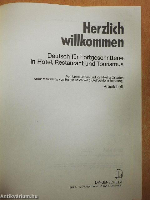 Herzlich willkommen - Arbeitsheft