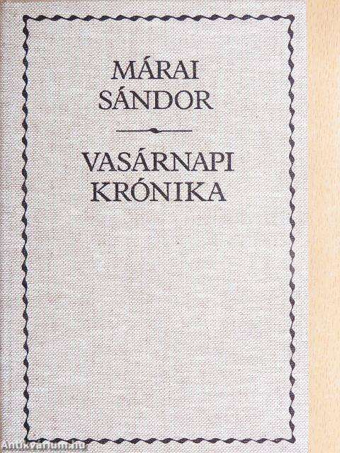 Vasárnapi krónika