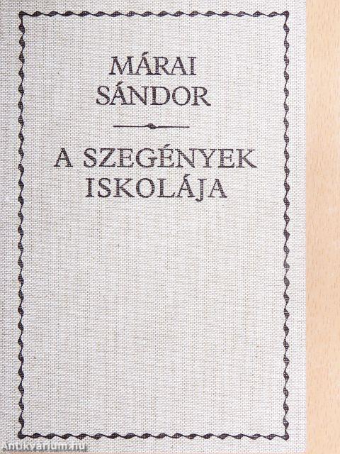 A szegények iskolája