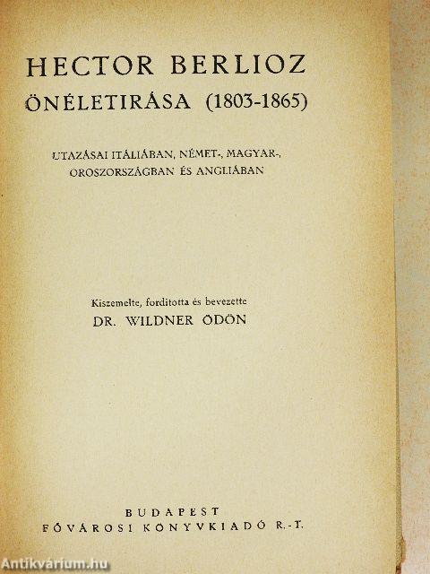 Hector Berlioz önéletirása