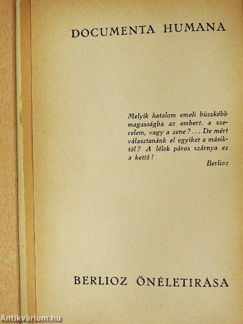 Hector Berlioz önéletirása