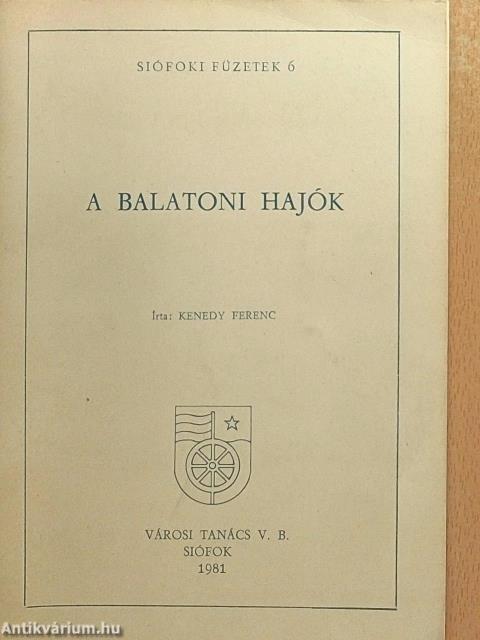 A balatoni hajók