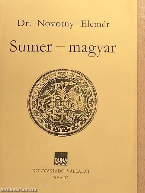 Sumer=magyar