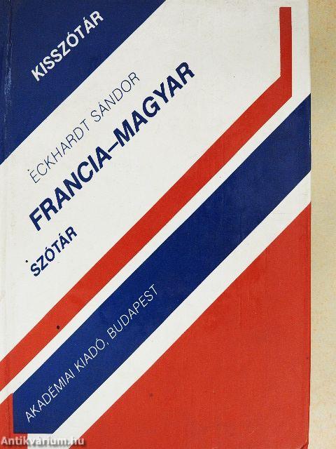 Francia-magyar szótár