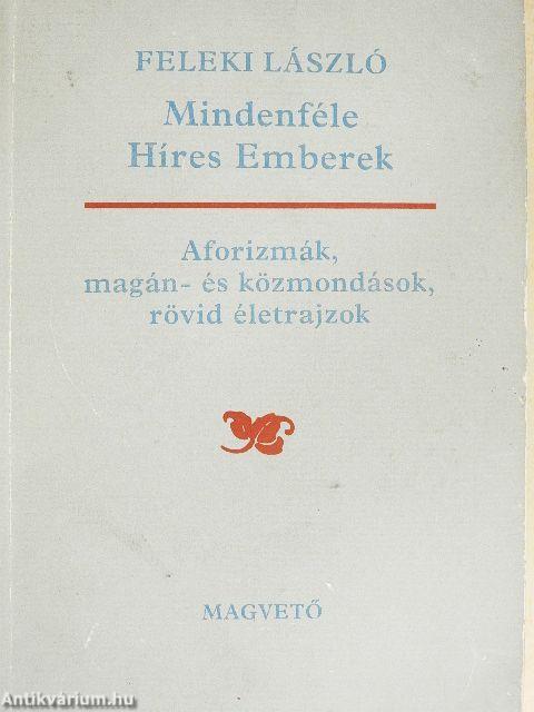Mindenféle Híres Emberek