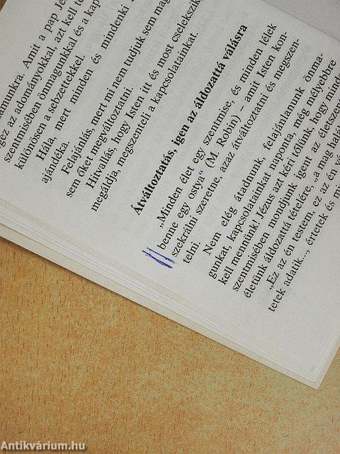 Életünk szentmiséje