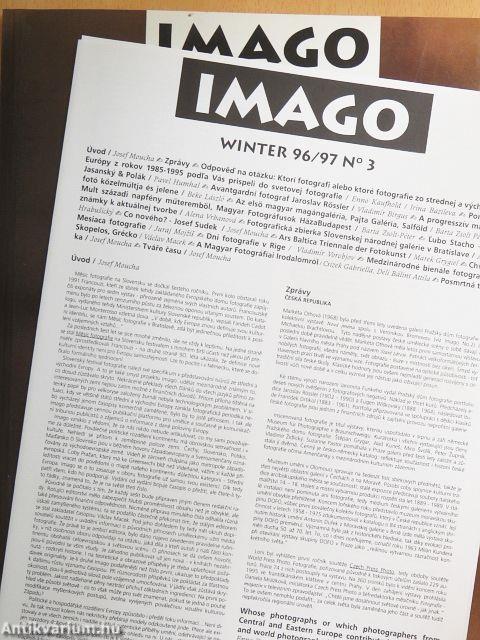 Imago Winter 1996/97