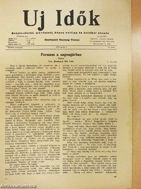 Uj Idők 1930. április 6.