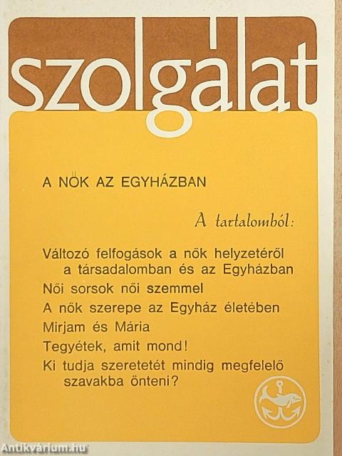 Szolgálat 1988/1-4.