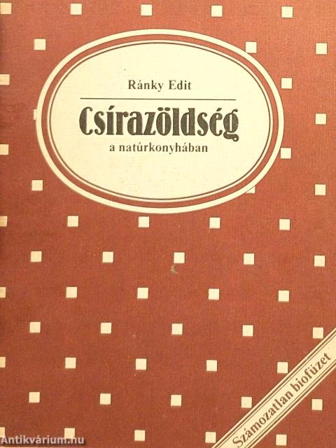 Csírazöldség a natúrkonyhában