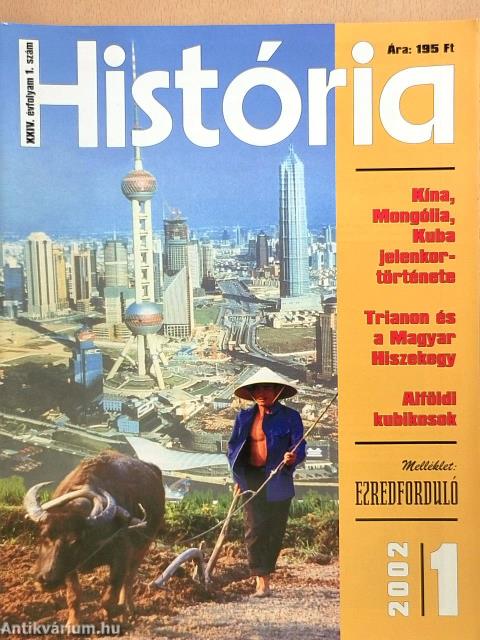História 2002. (nem teljes évfolyam)