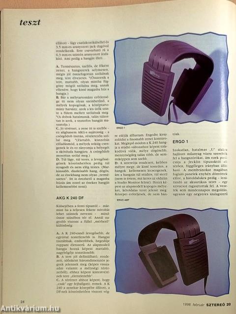 Sztereó 1998/1-6.