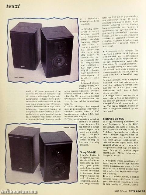 Sztereó 1998/1-6.