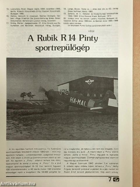 Aero História 1989. december