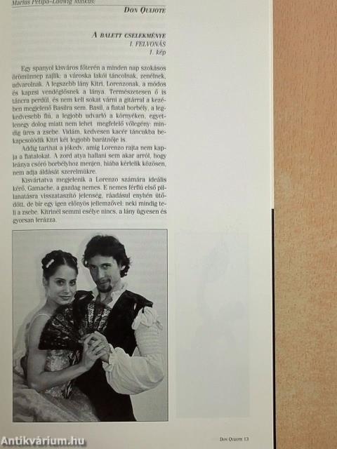 Marius Petipa-Ludwig Minkusz: Don Quijote