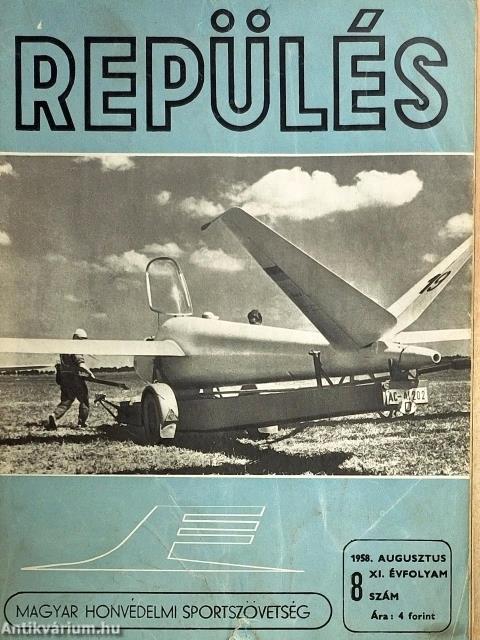 Repülés 1958. augusztus