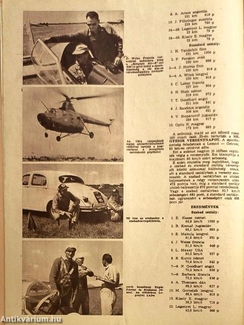 Repülés 1958. augusztus